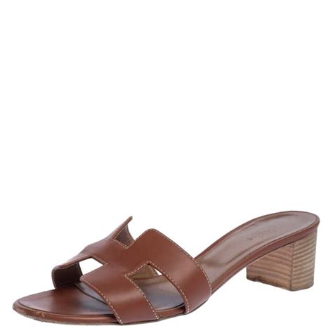 hermes oran heel|hermes oran sandal size chart.